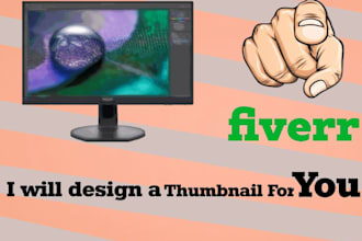 design a creative thumbnail for your post