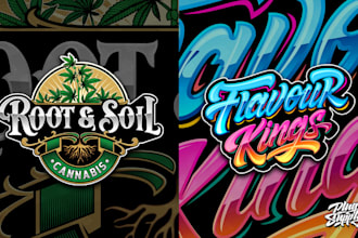 design a cannabis logo and weed mascot design