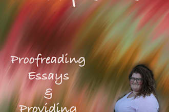 read and proofread essays