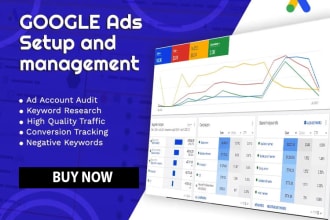 setup google ads, audit specialist,PPC manager,search campaign expert,youtube