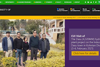 design and develop your university, college and school website