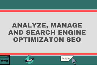 do analysis seo and manage