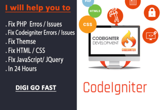 fix bugs, add features or develop in codeigniter website
