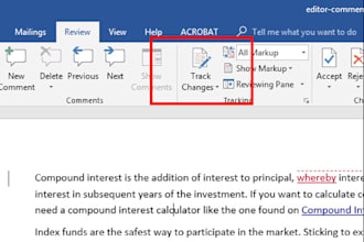 proofread and edit english articles or writing