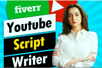 do researched youtube script or video script writing