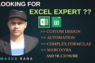 build your custom excel spreadsheet