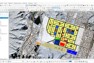 do georeferencing and image mosaicing in gis