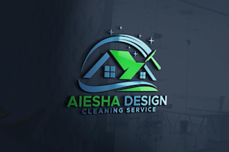 design cleaning service logo