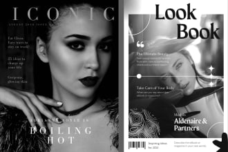 design a magazine cover in a few hours