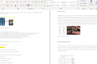 do technical report  writing related to electrical and electronic