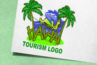 make professional premium travel, tourism logo design