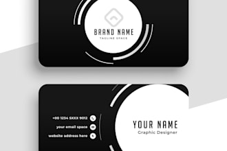 design a beautiful and attractive business card