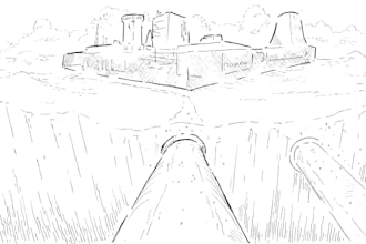 illustrate your worlds, characters and others manually