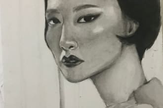 create cartoons e realistic drawings