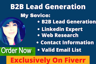 do b2b lead generation prospect list email list building