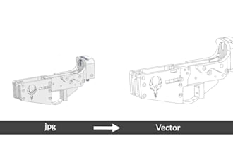 make vector tracing, redesign logo to ai,eps,svg,png,pdf