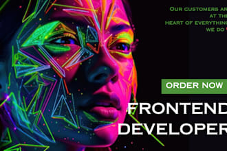 be front end web developer in react js next js using react and next js