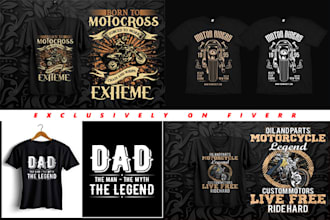 create trendy typography t shirts design