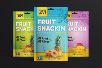 do a fantastic pouch and food packaging design