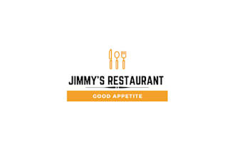 do 3 minimalist, modern and custom logo for your resaurant