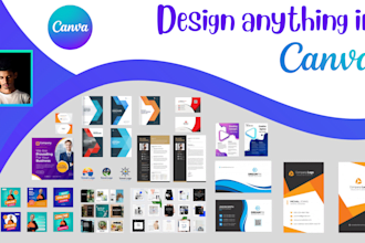 create any design using canva