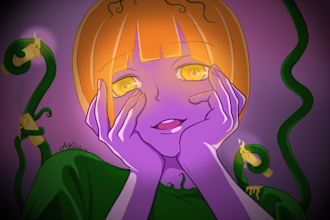 voice japanese,english halloween creepy female yandere