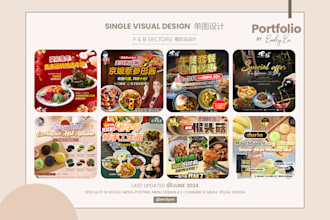 design facebook, instagram posters, and graphics works