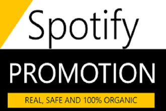 do spotify promotion or spotify music promotion edm, hip hop