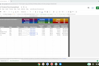 create google sheets for you