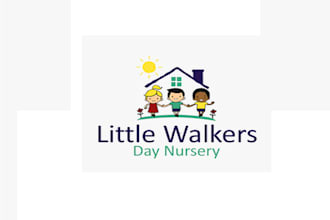 create a playful friendly and modern logo