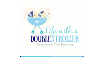 design twin mommy blog logo