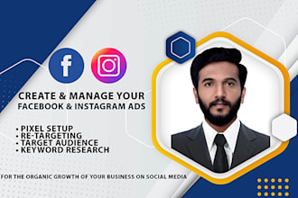 create and manage facebook and instagram ads campaign