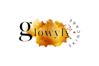 do feminine beauty salon cosmetic eyelash hair extensions and skin care logo