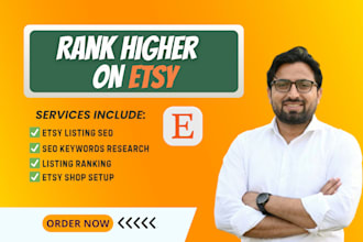 do your etsy listing SEO optimization to rank high