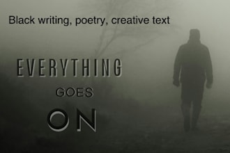 write for you creative texte or a poem