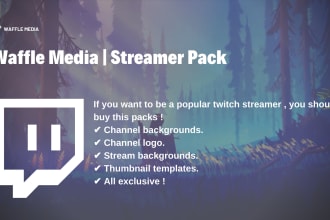 design your twitch channel