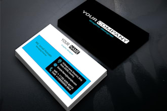 design outstanding business card and business logo design