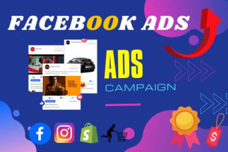 be your fb ads manager and setup  facebook ads campaign