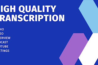 transcribe audio and video transcription