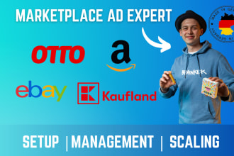 manage your marketplace ads on otto, kaufland, ebay, amazon