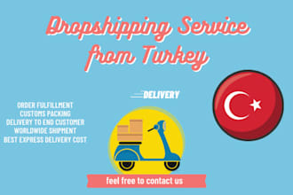 fulfillment services from turkey to worldwide