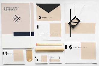 do stationery branding , stationery design for your buisness