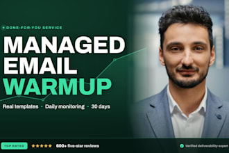 warm up your email accounts and build real sender reputation for cold outreach