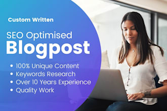 write a fully SEO optimised blogpost for you