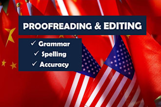 provide professional check and edit your chinese content