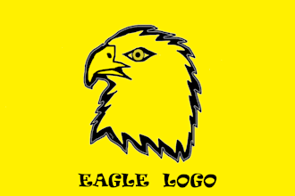 design attractive and creative mascot eagle logo designs