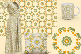 create seamless patterns and prints for you