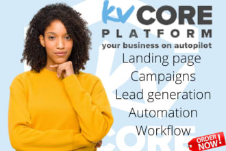 setup kvcore CRM automations