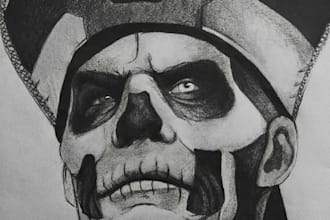 draw a realistic portrait for you
