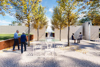 create a realistic 3d rendering